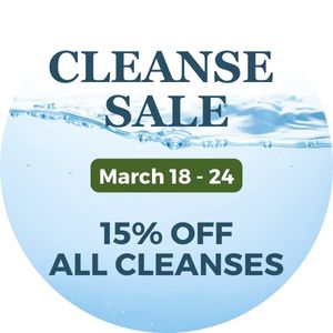 15% off all cleanses March 18-24, 2024 with code RENEW
