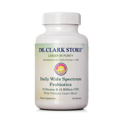 Dr. Clark Store Daily Probiotic 15 Billion CFU, 60 capsules