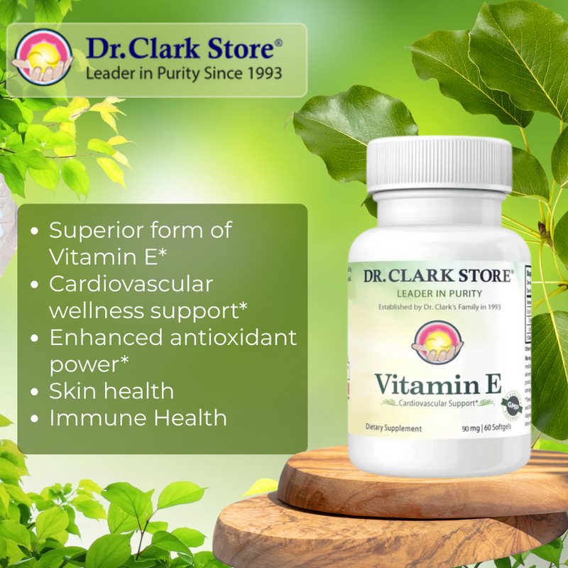 Delta Gold Tocotrienol Vitamin E, 90 mg 60 softgels Dr. Clark Store