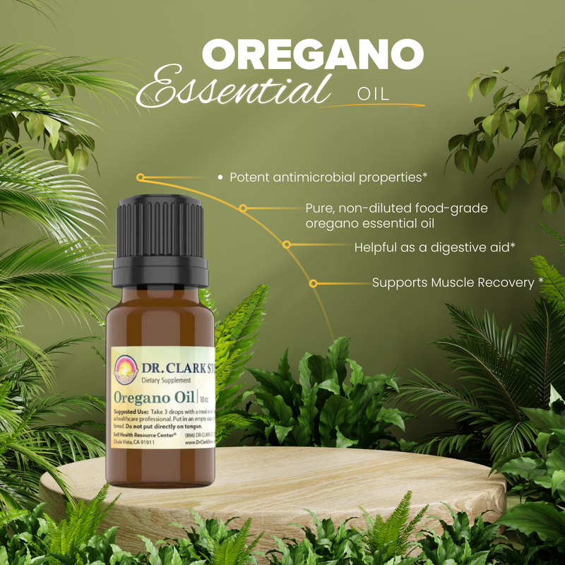 Oregano Essential Oil, 10 cc Dr. Clark Store