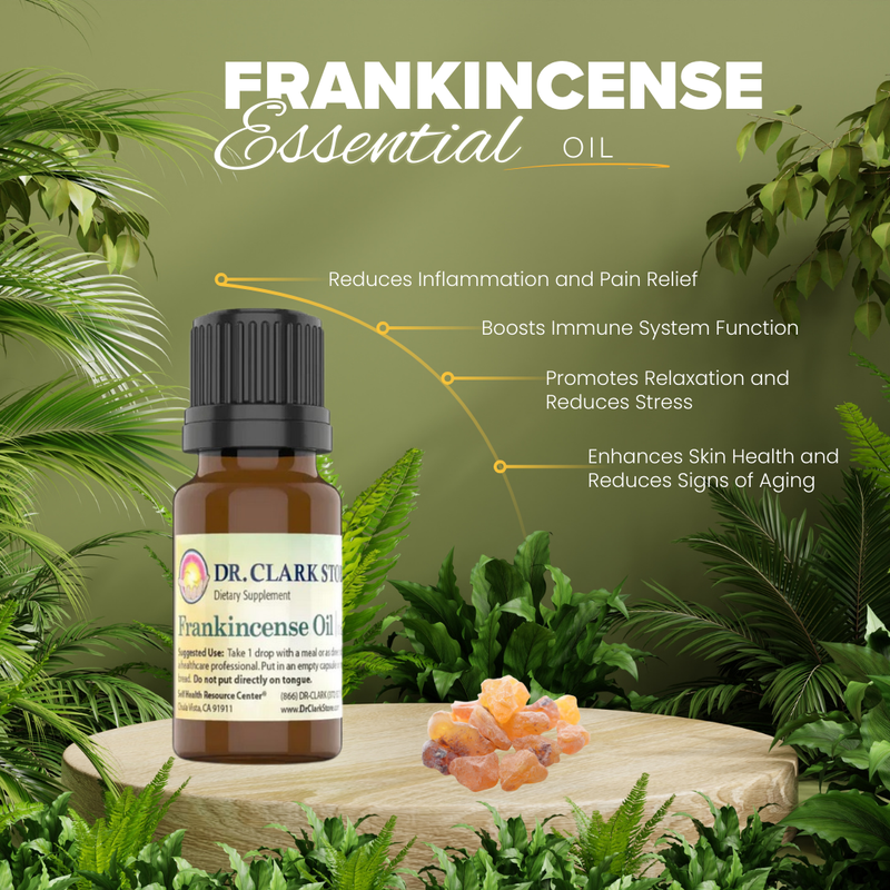 Frankincense Essential Oil, 10 cc Dr. Clark Store