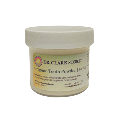 Dr. Clark Store Oregano Tooth Powder, 3 oz
