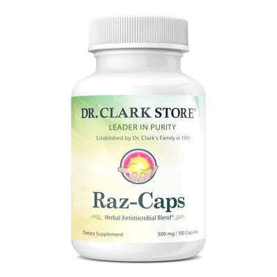Dr. Clark Store Raz-Caps, 500 mg, 100 capsules