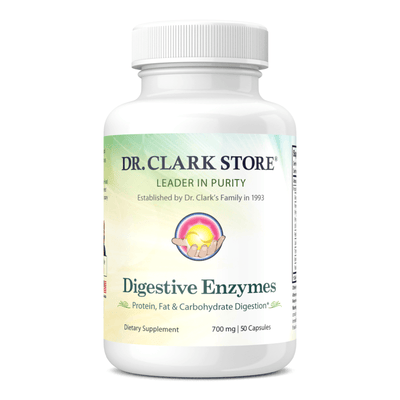 Dr. Clark Store Digestive Enzymes, 700 mg, 50 capsules