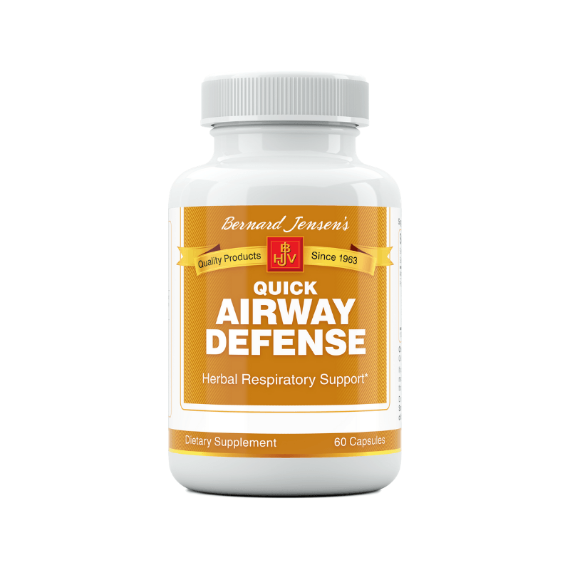Bernard Jensen Products Quick Airway Defense, 60 capsules