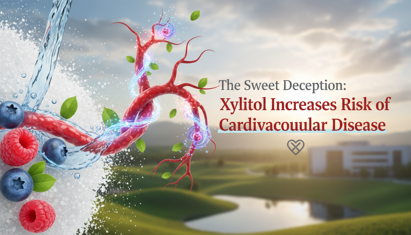 The Sweet Deception: Xylitol Increases Risk of Cardiovascular Disease