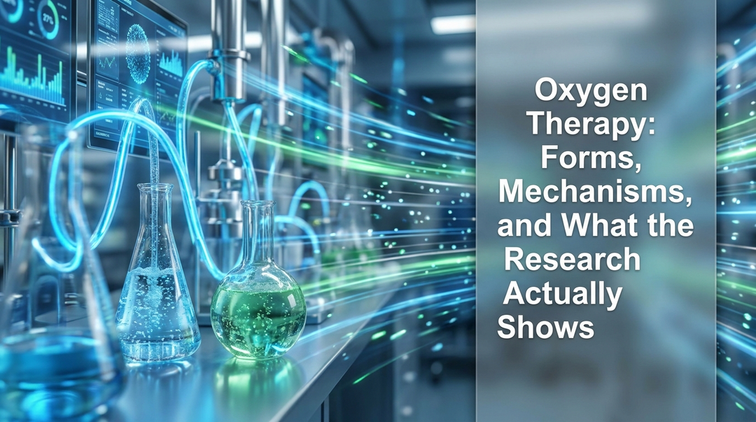 Oxygen Therapy: Forms, Mechanisms, and What the Research Actually Shows