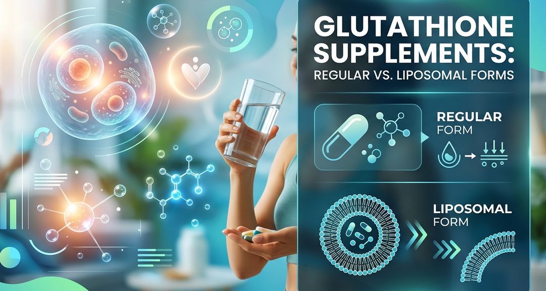Glutathione Supplements: Regular vs. Liposomal Forms
