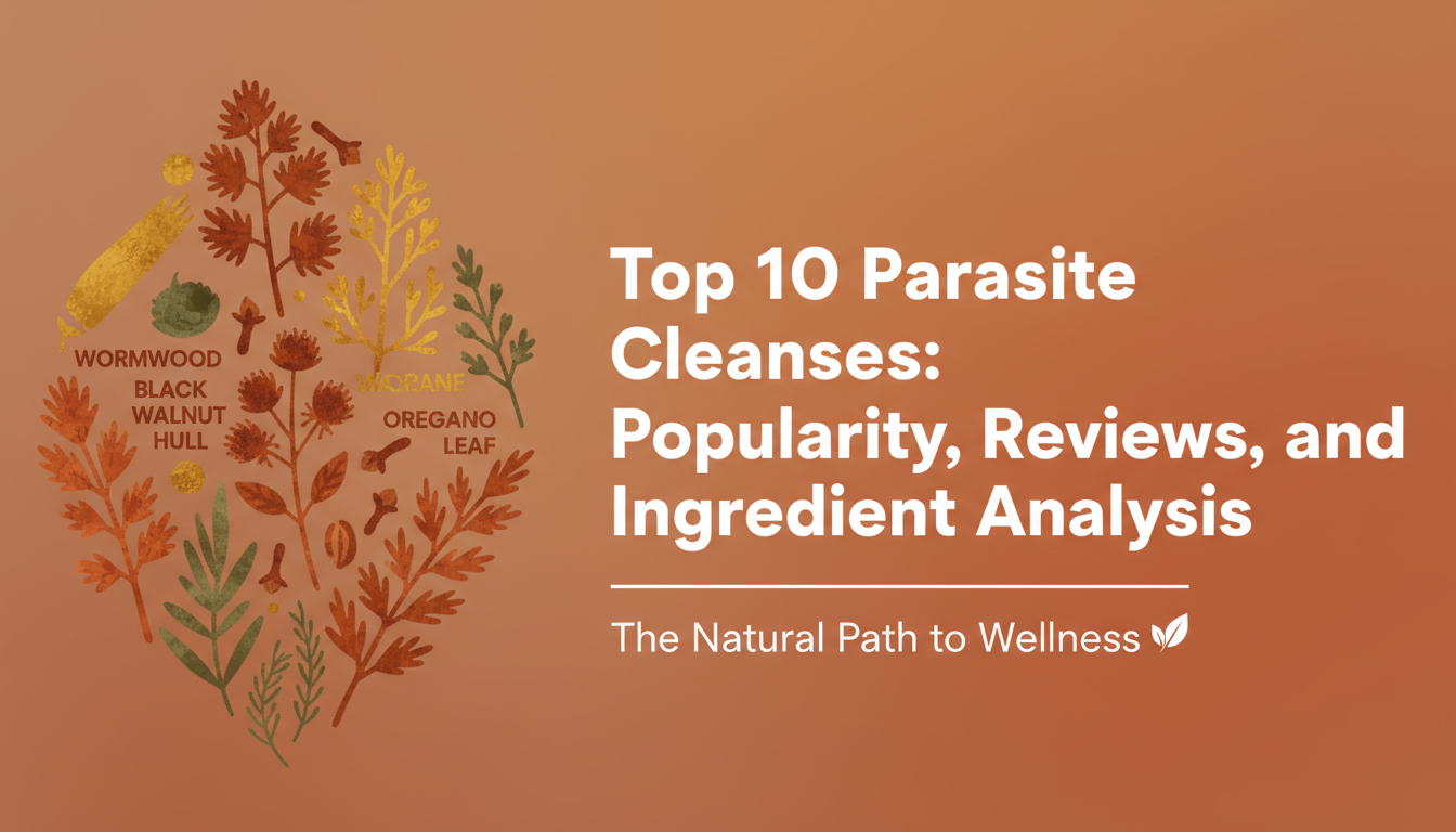 Top 10 Parasite Cleanses: Popularity, Reviews, and Ingredient Analysis