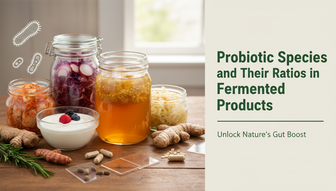 Probiotic Species and Their Ratios in Fermented Products: Part 1 - Dairy