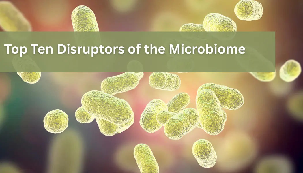 Top-Ten-Disruptors-of-the-Microbiome-Following-a-Microbiome-Diet Dr. Clark Store