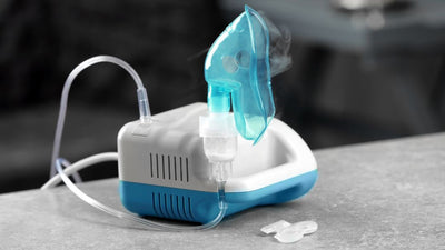 Nebulizing with Peroxide and Iodine
