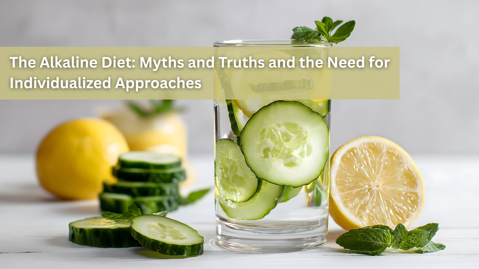 The Alkaline Diet: Myths and Truths and the Need for Individualized Approaches
