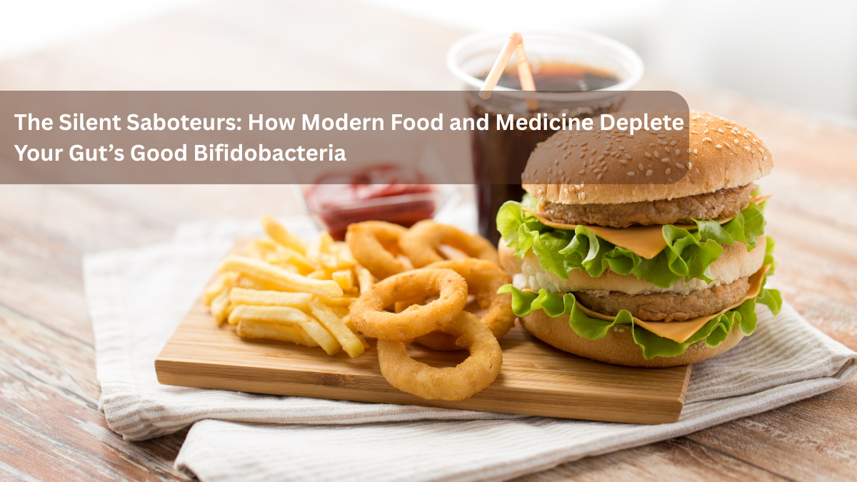 The Silent Saboteurs: How Modern Food and Medicine Deplete Your Gut’s Good Bifidobacteria