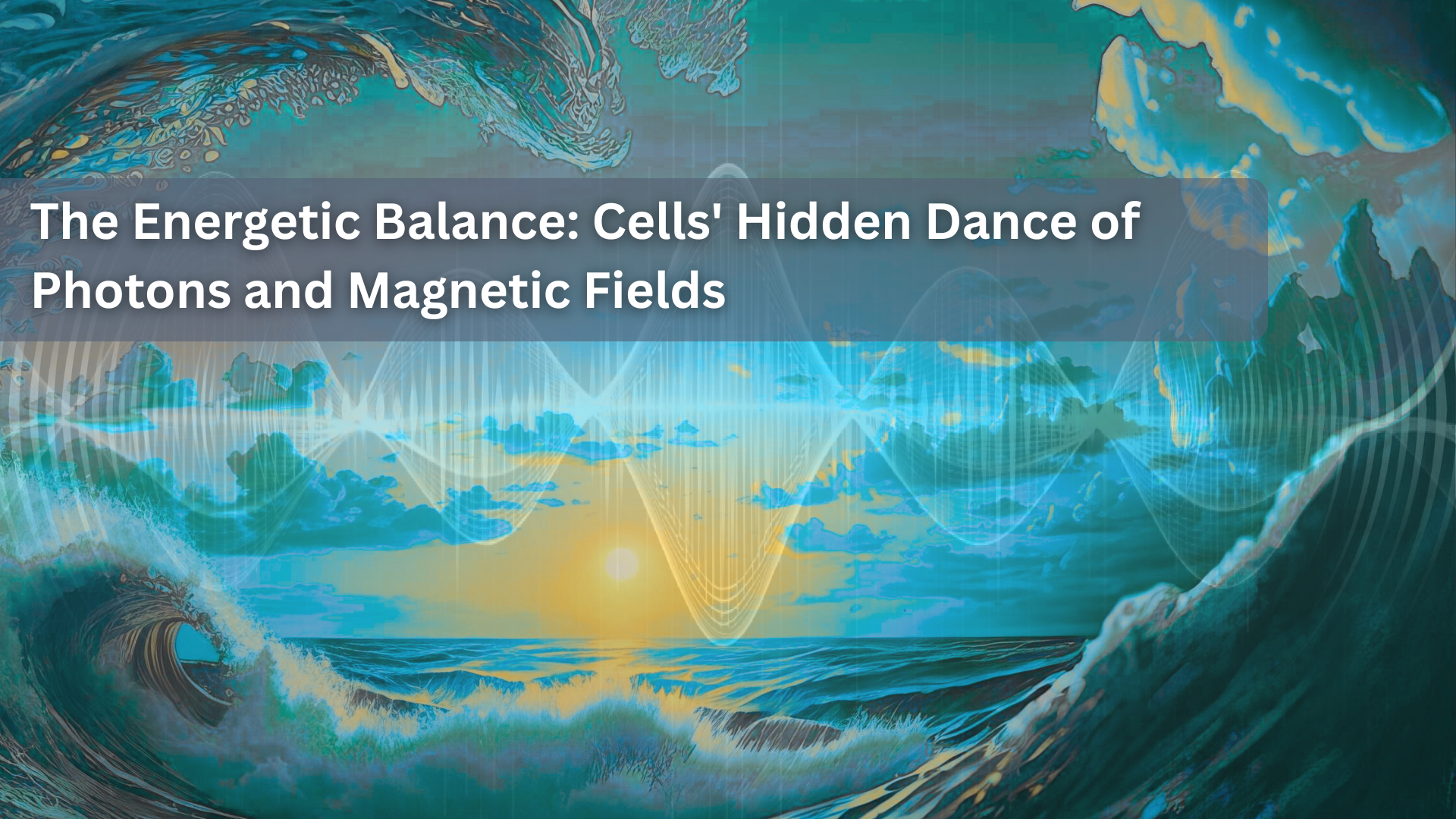 The Energetic Balance: Cells' Hidden Dance of Photons and Magnetic Fields
