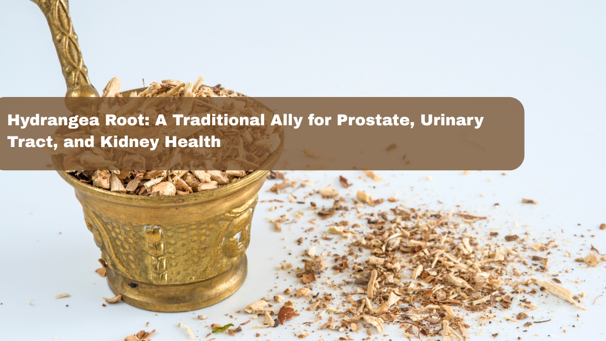 Hydrangea Root: A Traditional Ally for Prostate, Urinary Tract, and Kidney Health