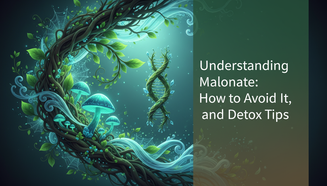 Understanding Malonate: How to Avoid It, Why It’s Harmful, and Tips for Detoxification