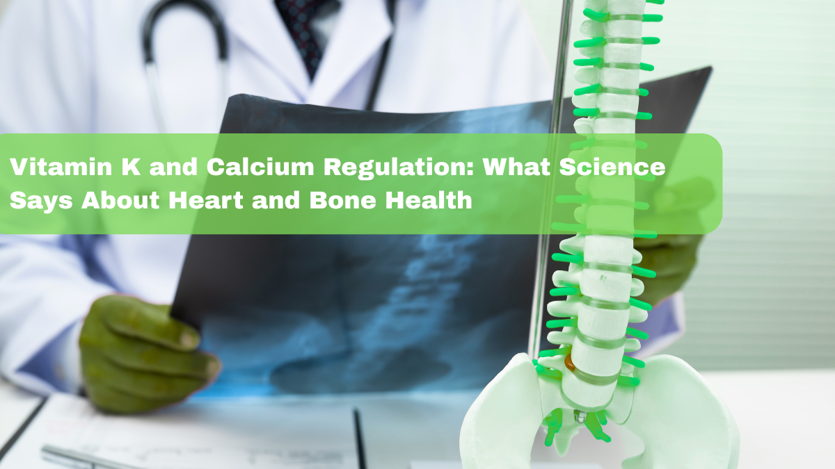 Vitamin K and Calcium Regulation: What Science Says About Heart and Bone Health