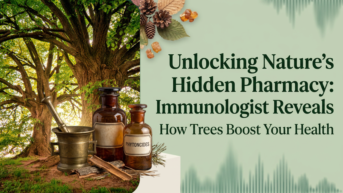 Nature’s Hidden Pharmacy: Immunologist Reveals How Trees Boost Your Health