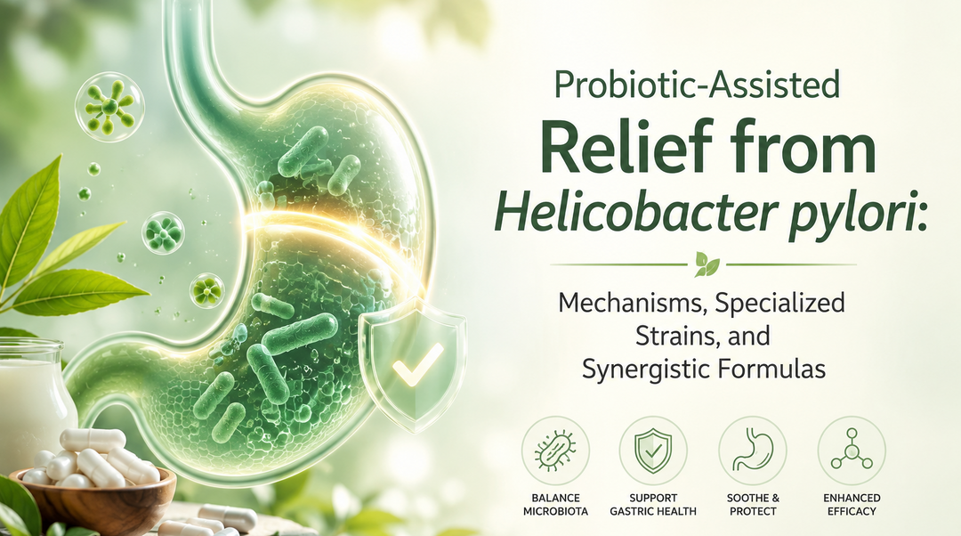 Probiotic-Assisted Relief from Helicobacter pylori: Mechanisms, Specialized Strains, and Synergistic Formulas