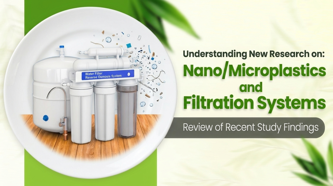 New Studies on Nano/Microplastics Released from Filtration Systems