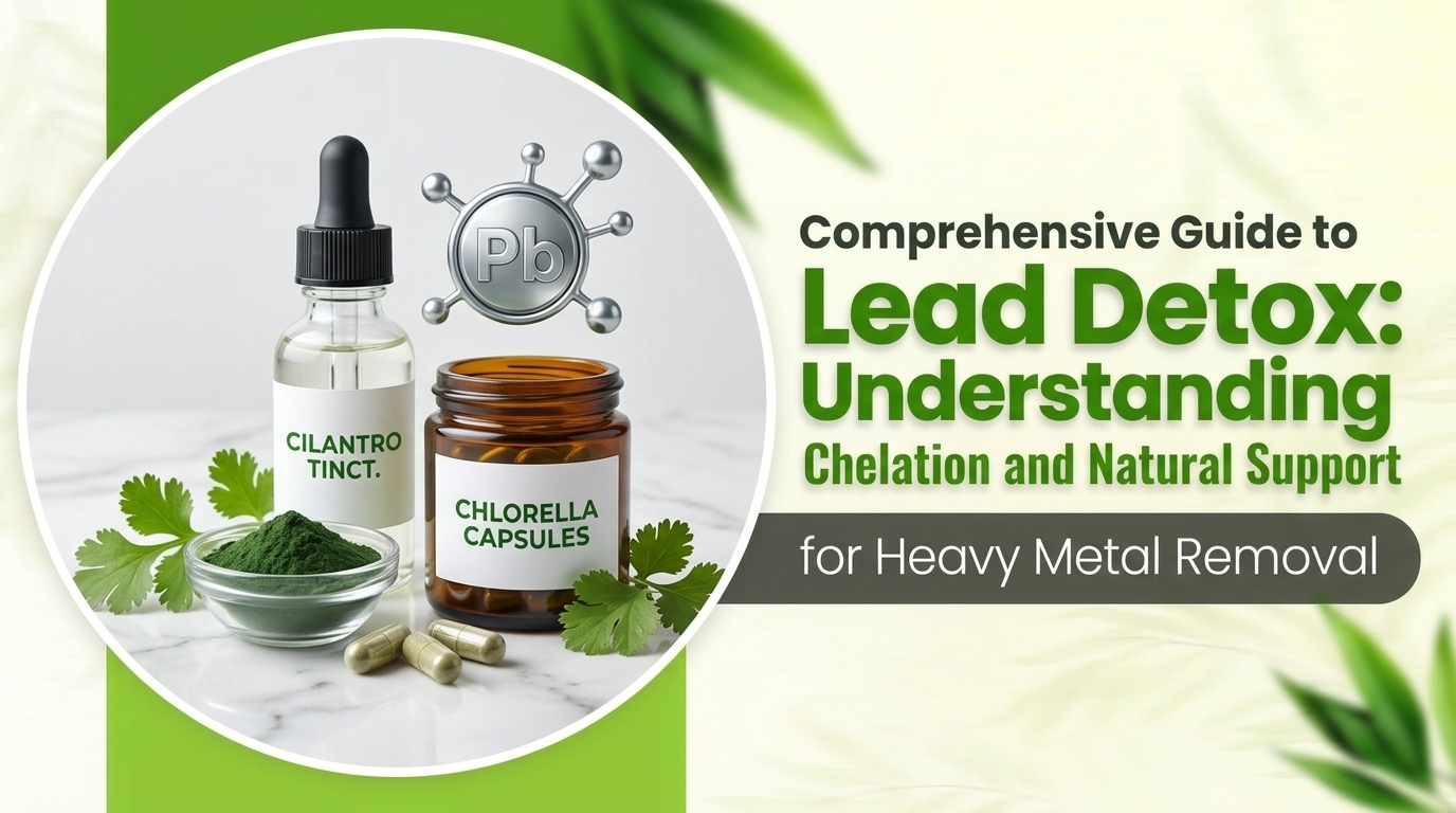 Lead Detox: Understanding Chelation and Natural Support for Heavy Metal Removal