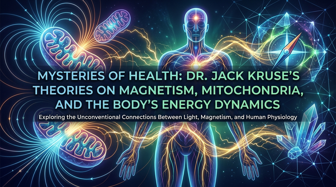 Mysteries of Health: Dr. Jack Kruse’s Theories on Magnetism, Mitochondria, and the Body’s Energy Dynamics