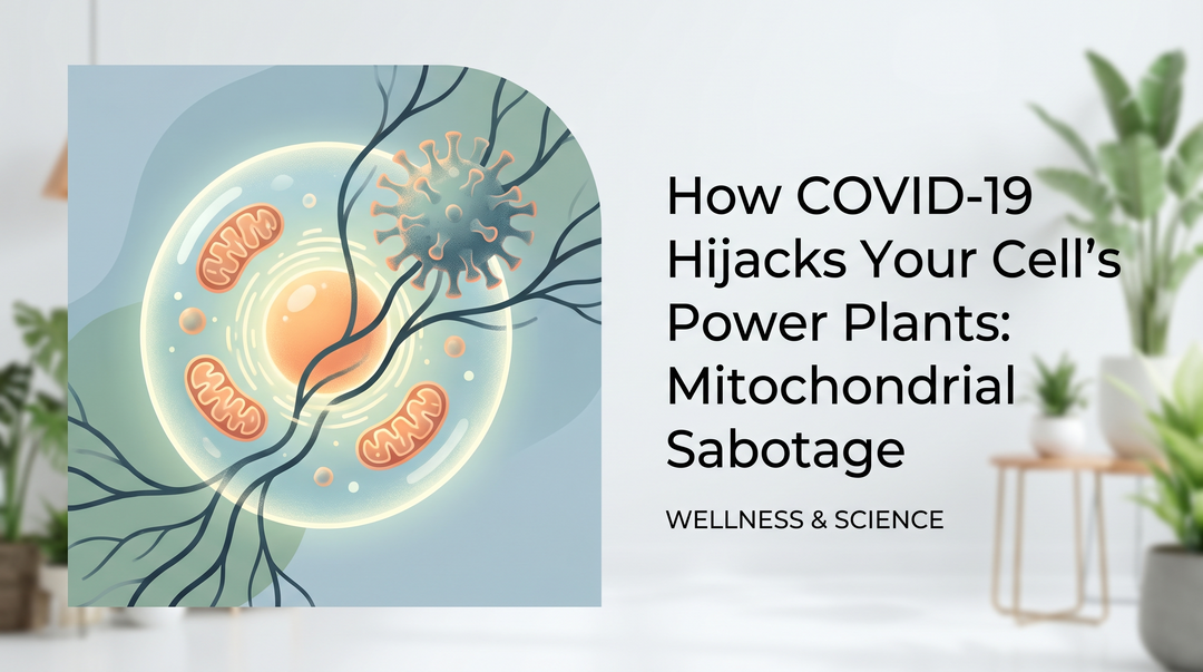 How COVID-19 Hijacks Your Cell's Power Plants: Mitochondrial Sabotage