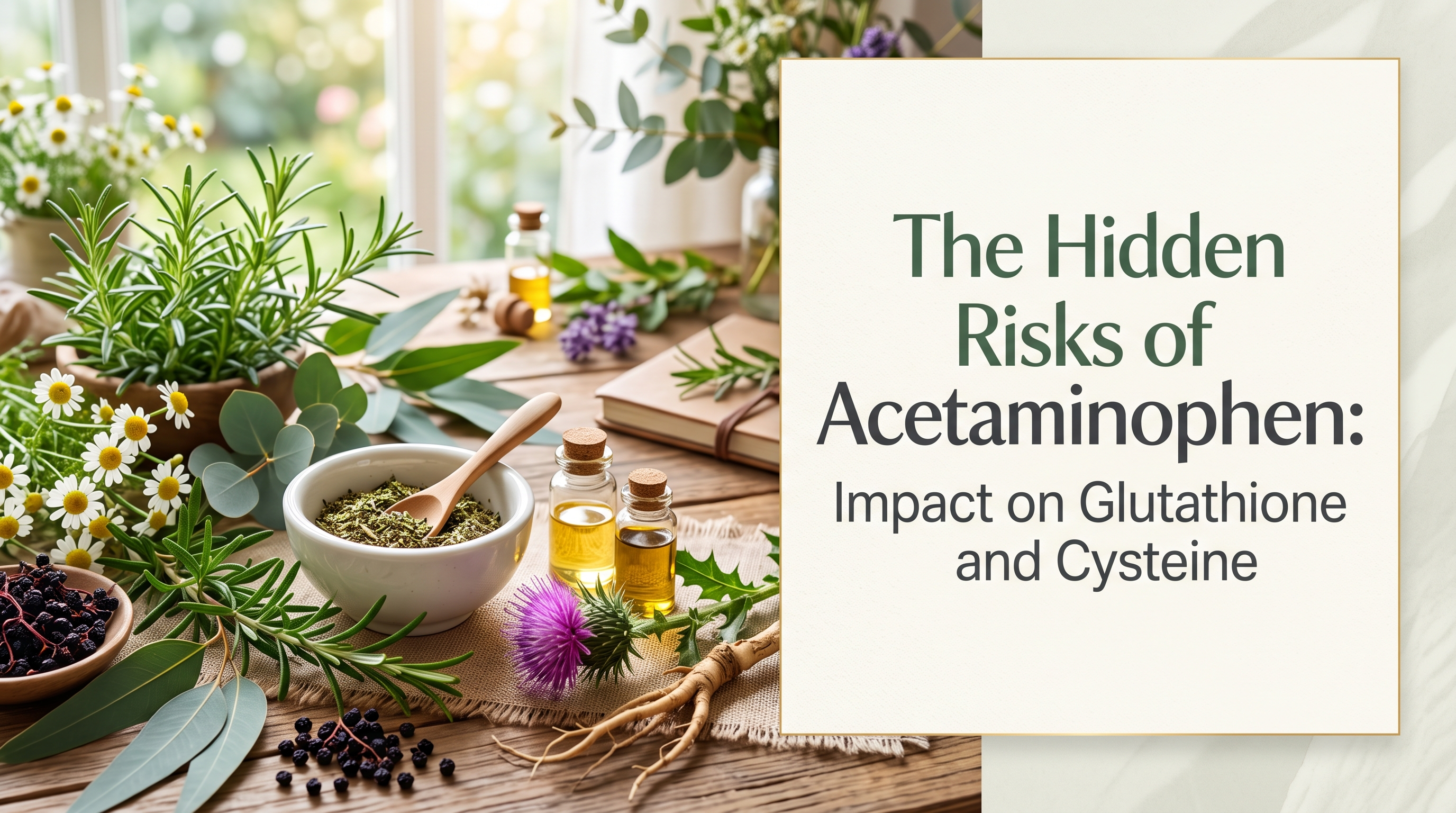 The Hidden Risks of Acetaminophen: Impact on Glutathione and Cysteine
