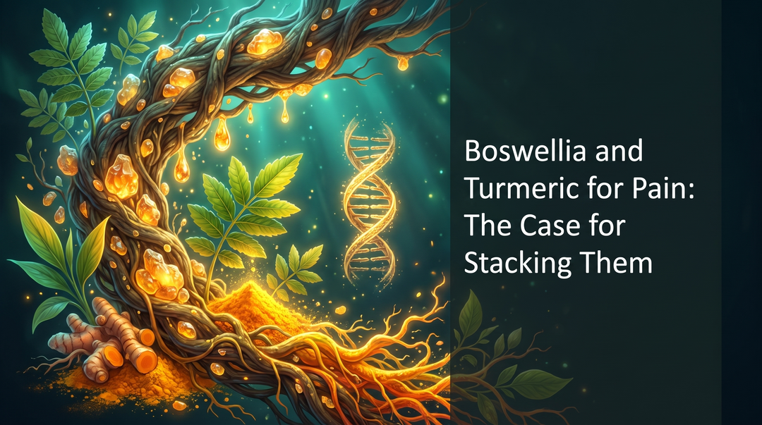 Boswellia and Turmeric for Pain: The Case for Stacking Them
