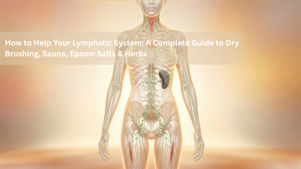 How to Help Your Lymphatic System: A Complete Guide to Dry Brushing, Sauna, Epsom Salts & More