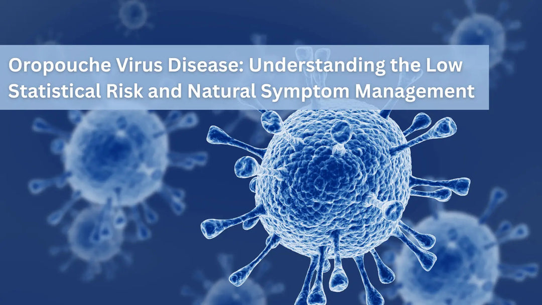 This image displays the Oropouche virus, a re-emerging arbovirus that causes "Oropouche fever," a disease with symptoms often mistaken for dengue, Zika, or malaria.