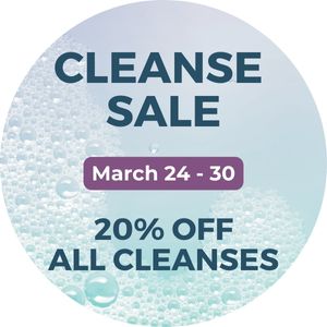 20% off all Cleanse Kits and Quick Cleanses March 24-30, 2025 with coupon code RESTORE at checkout.