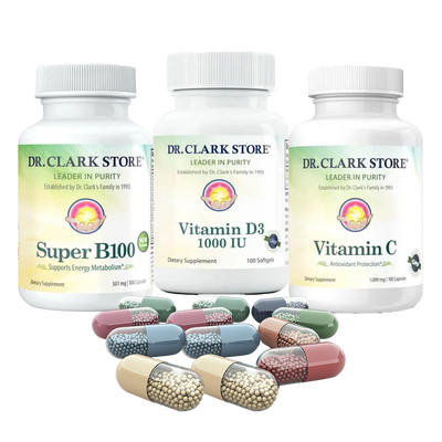 Vitamin-Supplements-Collection Dr. Clark Store