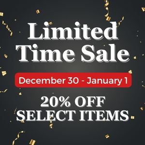 Limited time only 20% off select items with code CLARK20 through January 1, 2024.