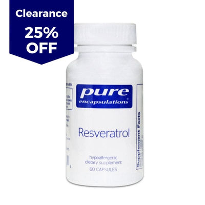 Pure Encapsulations Resveratrol, 200 mg, 60 veggie capsules