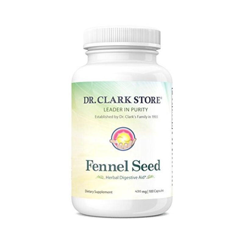 Dr. Clark Store Fennel Seed, 430 mg 100 capsules