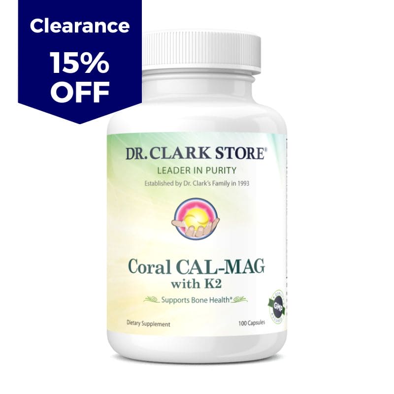 Dr. Clark Store Coral CAl-MAG with K2, 100 capsules