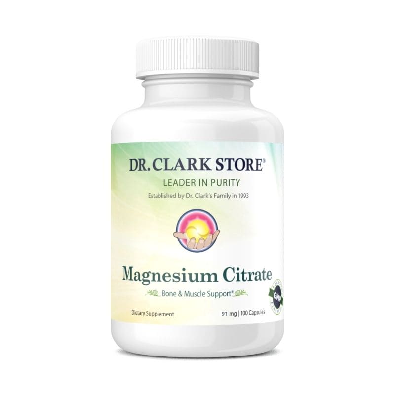 Dr. Clark Store Magnesium Citrate, 91 mg 100 capsules