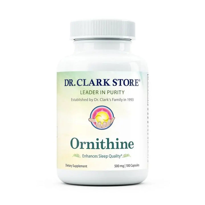Dr. Clark Store Ornithine, 500 mg 100 capsules