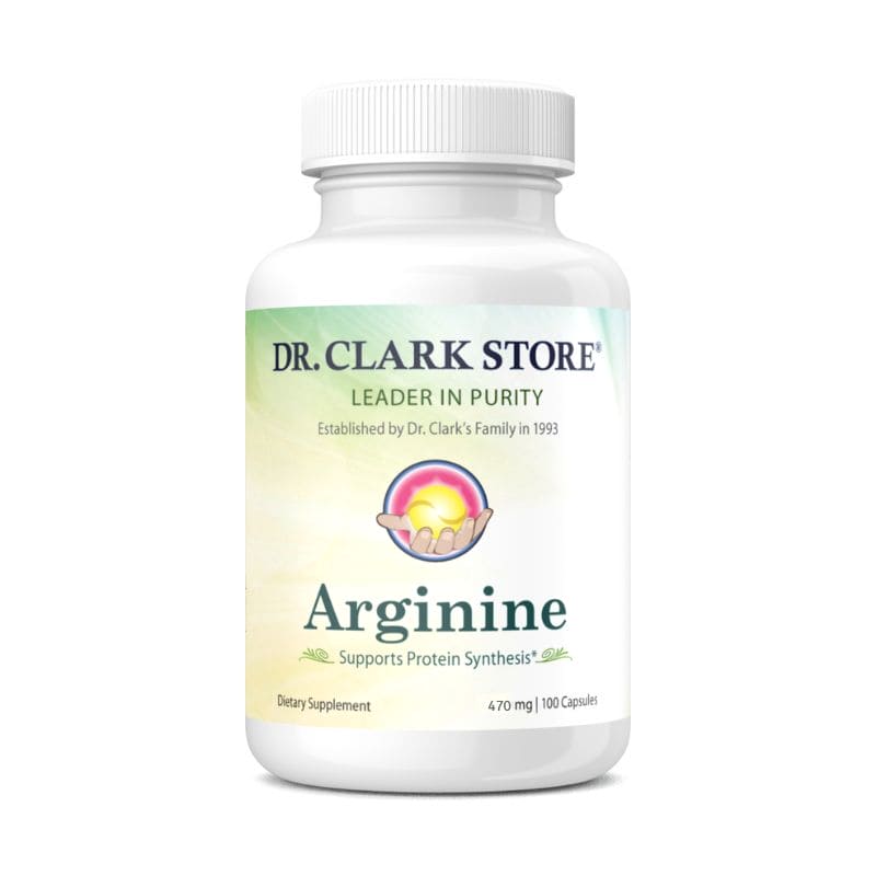 Dr. Clark Store Arginine, 470 mg, 100 capsules