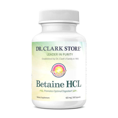 Dr. Clark Store Betaine HCL, 425 mg, 100 capsules