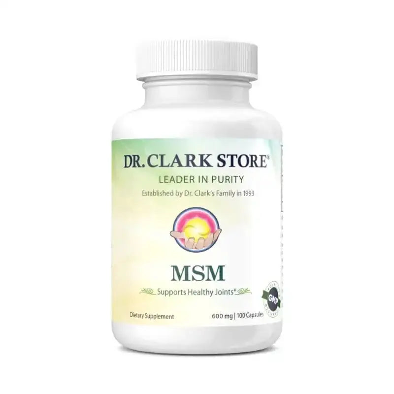 Dr. Clark Store MSM, 600 mg, 100 capsules 
