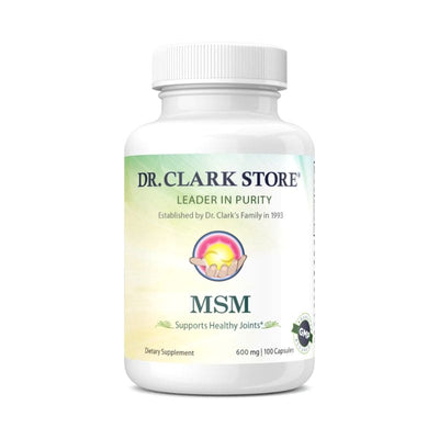 Dr. Clark Store MSM, 600 mg, 100 capsules