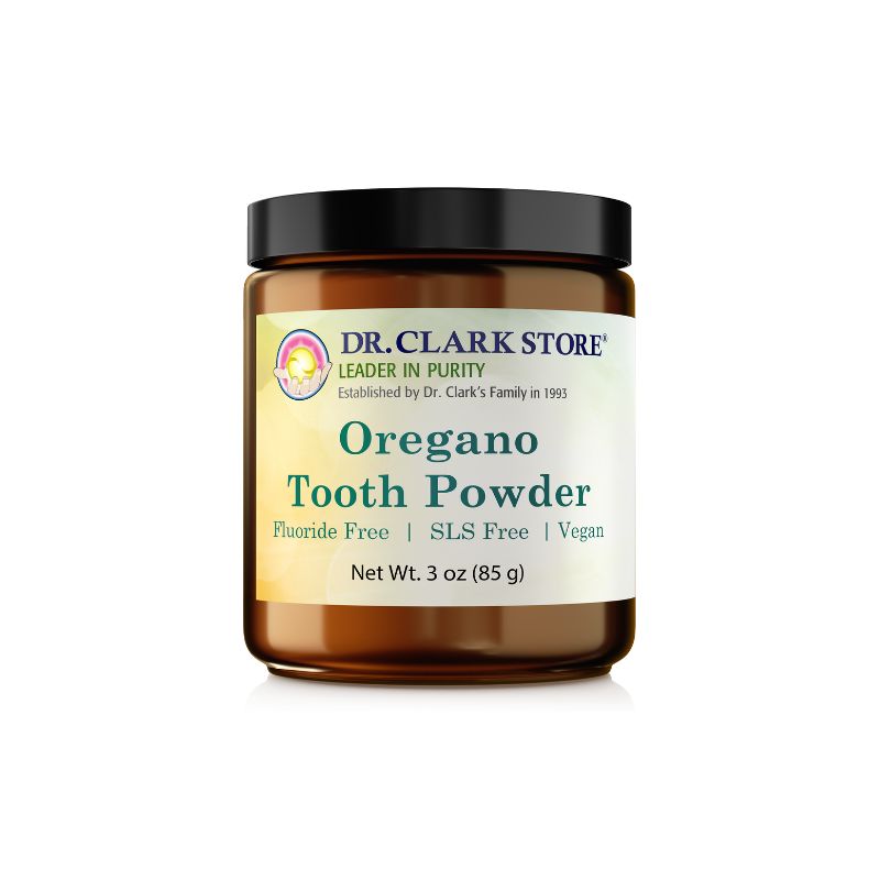 Dr. Clark Store Oregano Tooth Powder, 3 oz