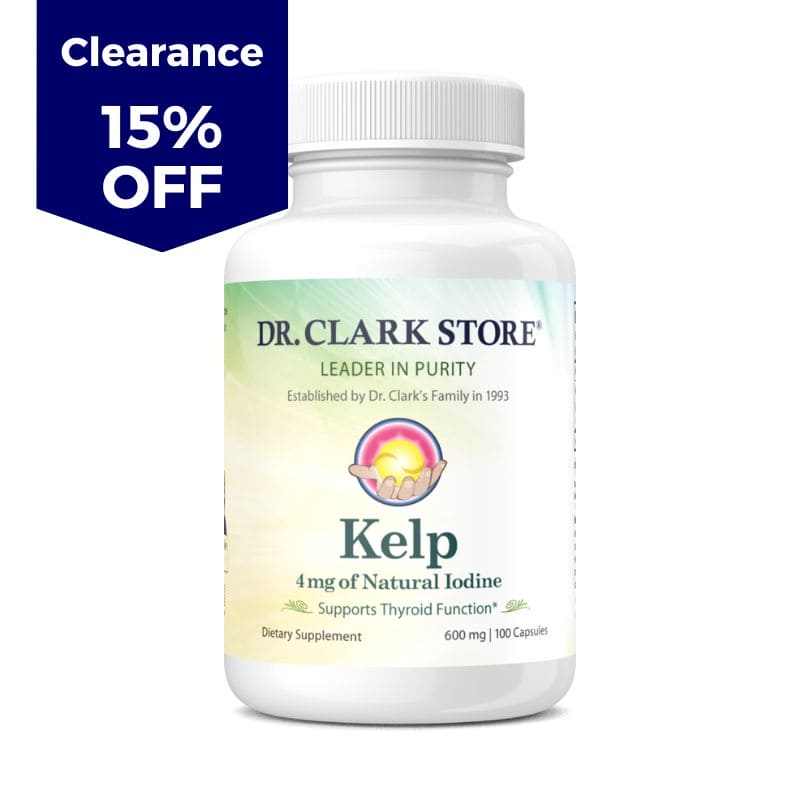 Dr. Clark Store Kelp, 500 mg, 100 capsules