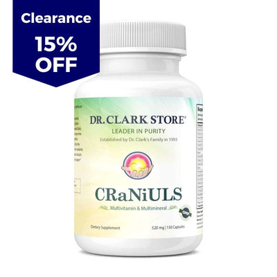 Dr. Clark Store CRaNiULS Multivitamin & Multimineral, 150 capsules
