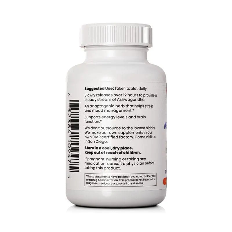 Self Health Resource Center Ashwagandha Tablets suggested use