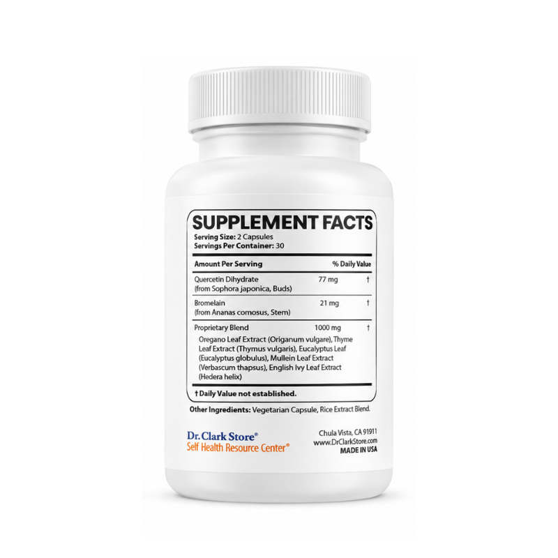 Self Health Resource Center Lung Support supplement facts