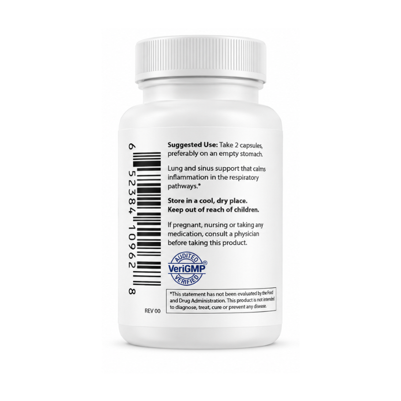 Self Health Resource Center Lung Support suggested use